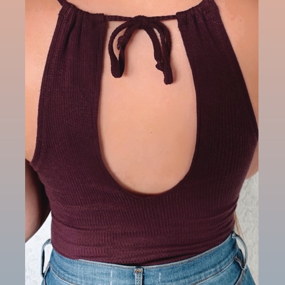 Plum/Maroon Bodysuit - Picture 2 of 3